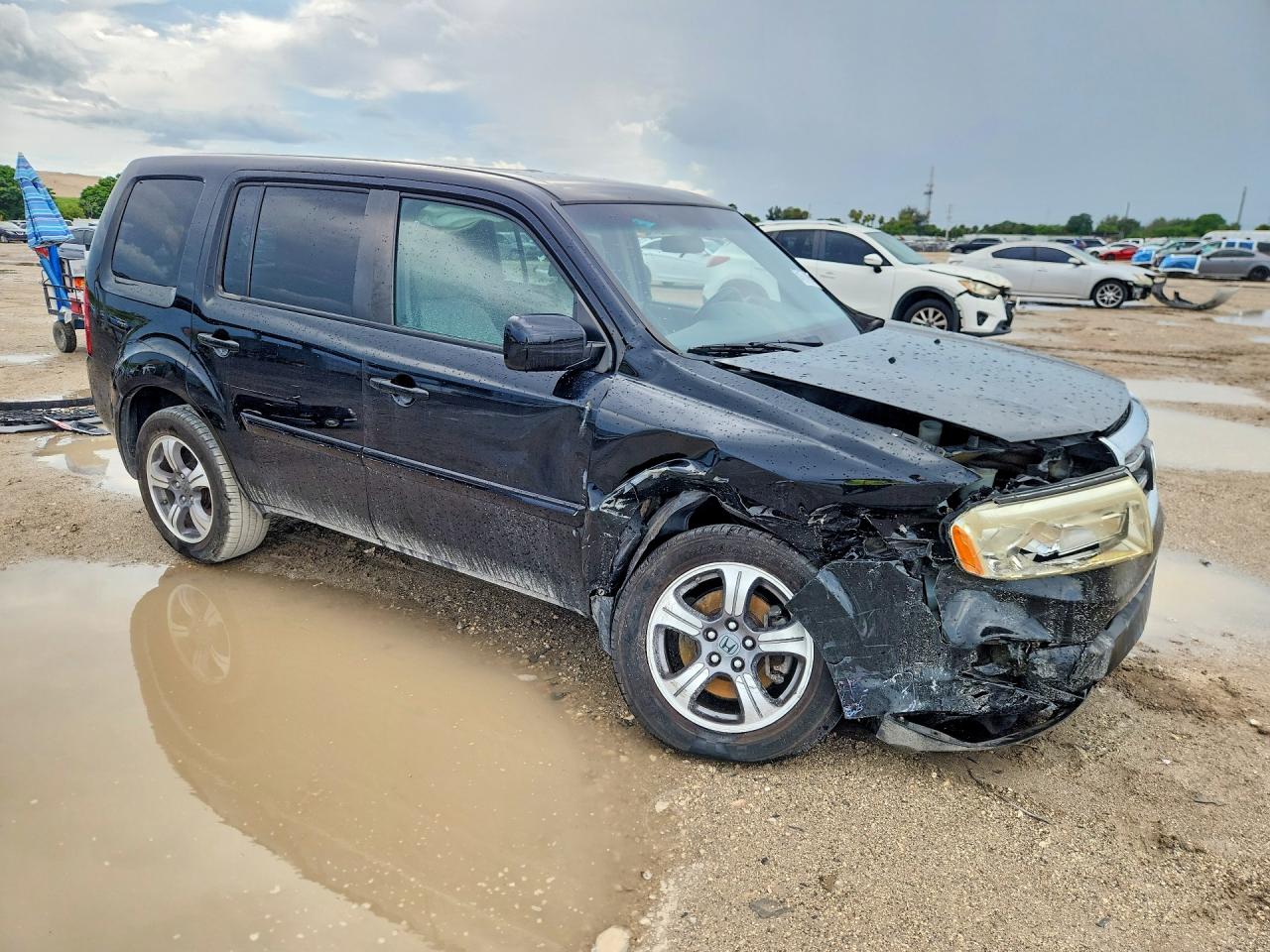 2015 Honda Pilot Se Black vin: 5FNYF3H34FB034454