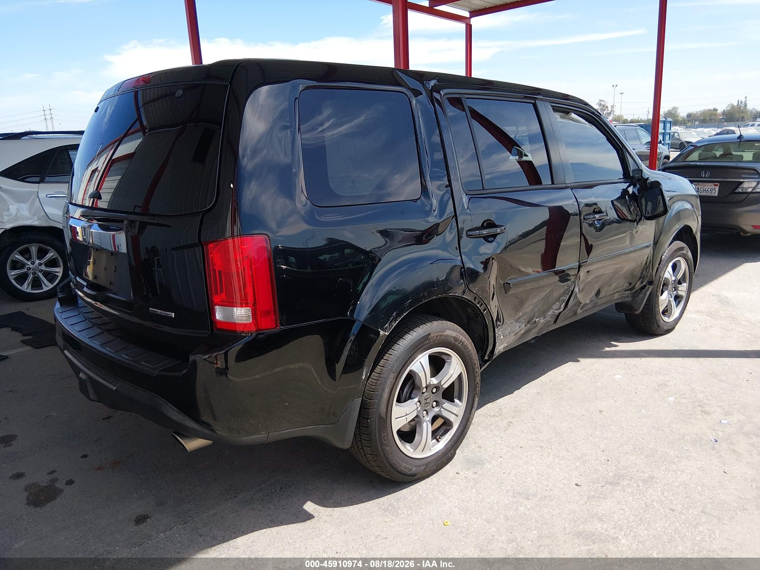 2015 Honda Pilot Se Black vin: 5FNYF3H35FB026752