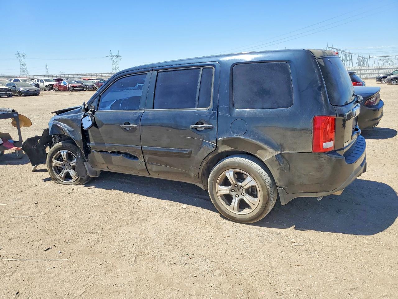 2015 Honda Pilot Se Black vin: 5FNYF3H37FB027675