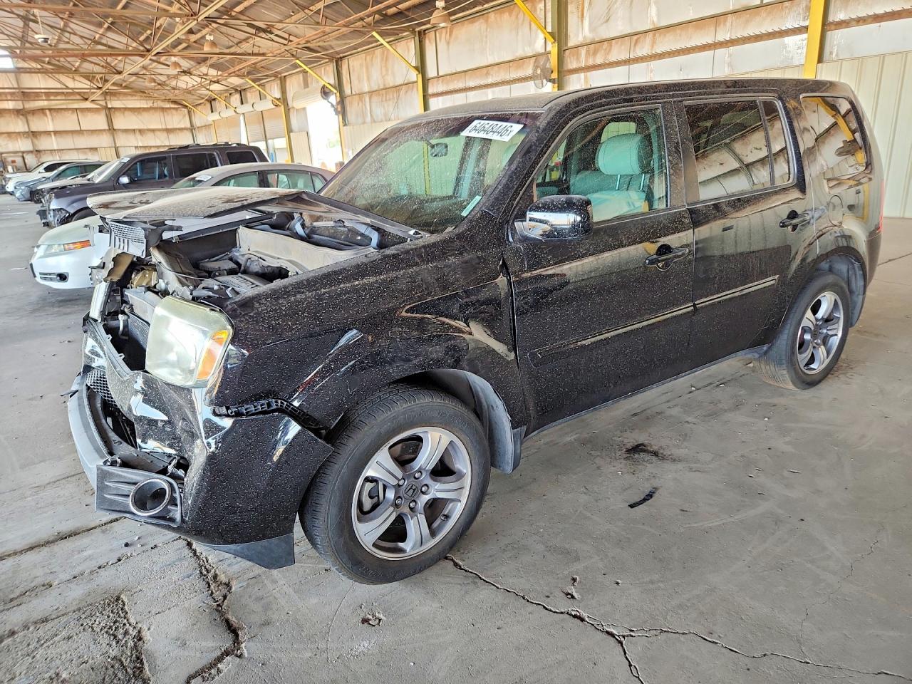 2015 Honda Pilot Se Black vin: 5FNYF3H38FB035221