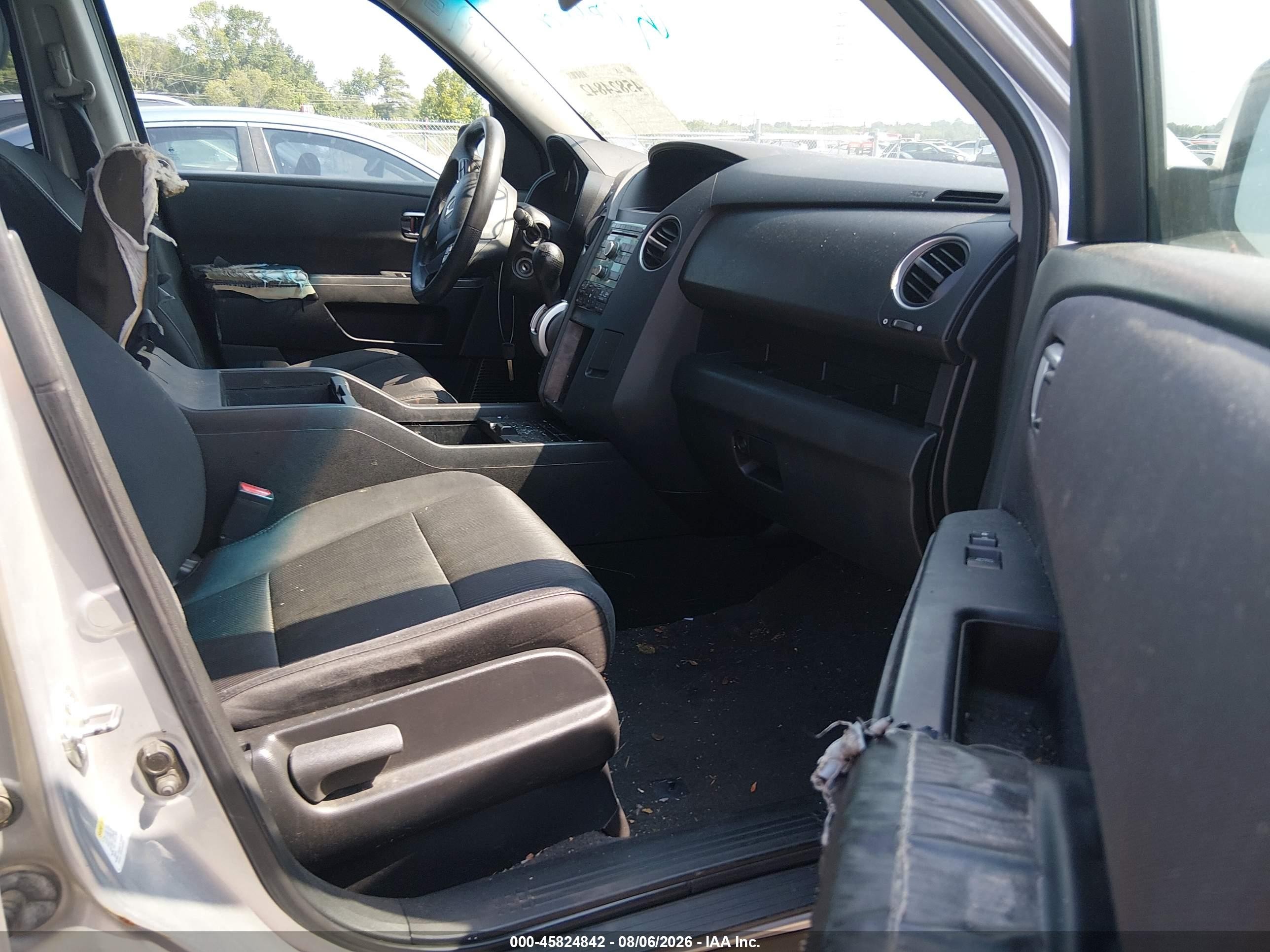 2010 Honda Pilot Ex Silver vin: 5FNYF3H40AB007270
