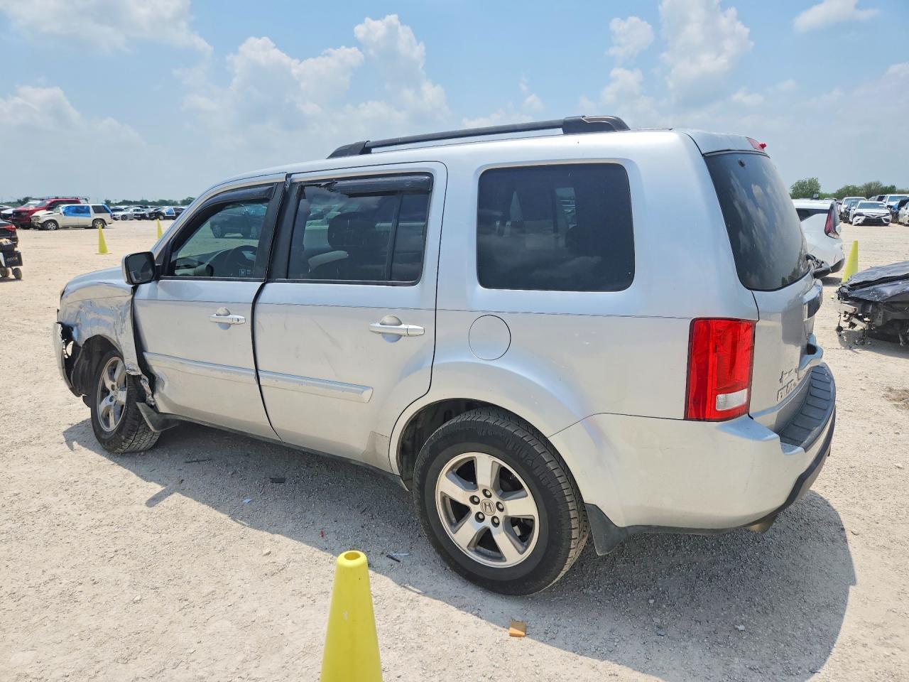 2011 Honda Pilot Ex Silver vin: 5FNYF3H40BB003334