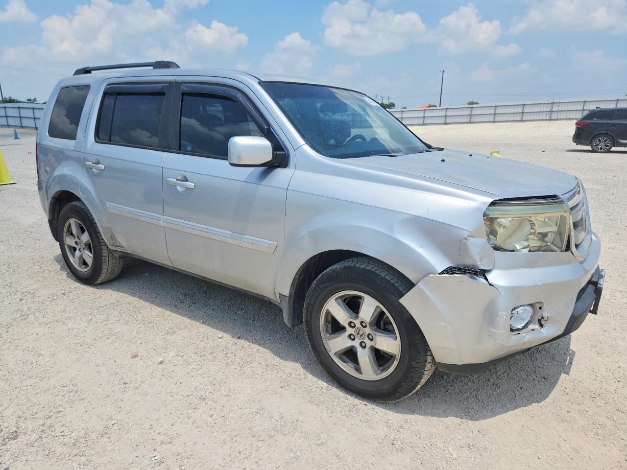 2011 Honda Pilot Ex Silver vin: 5FNYF3H40BB003334