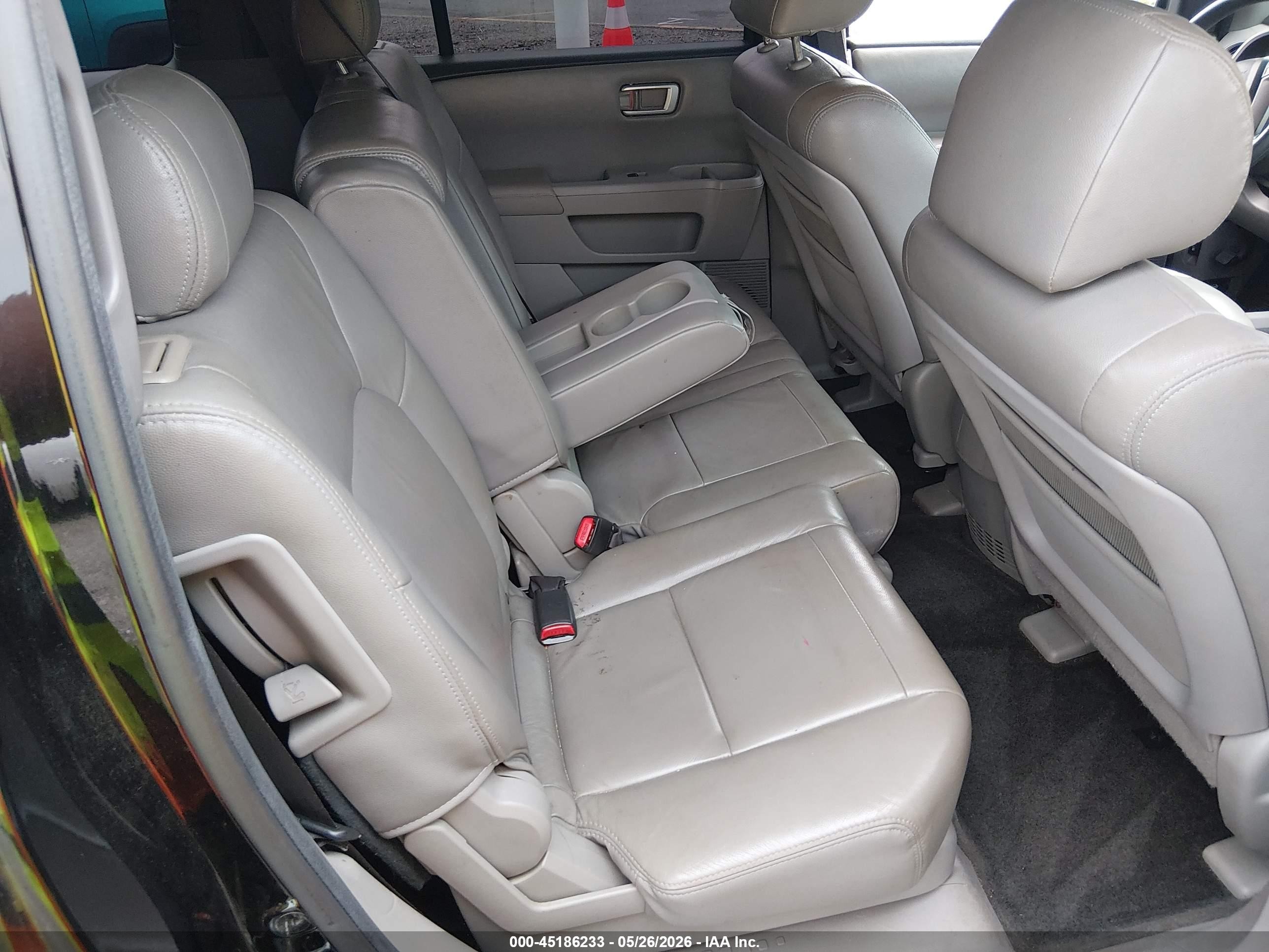 2011 Honda Pilot Ex Черный vin: 5FNYF3H40BB045552