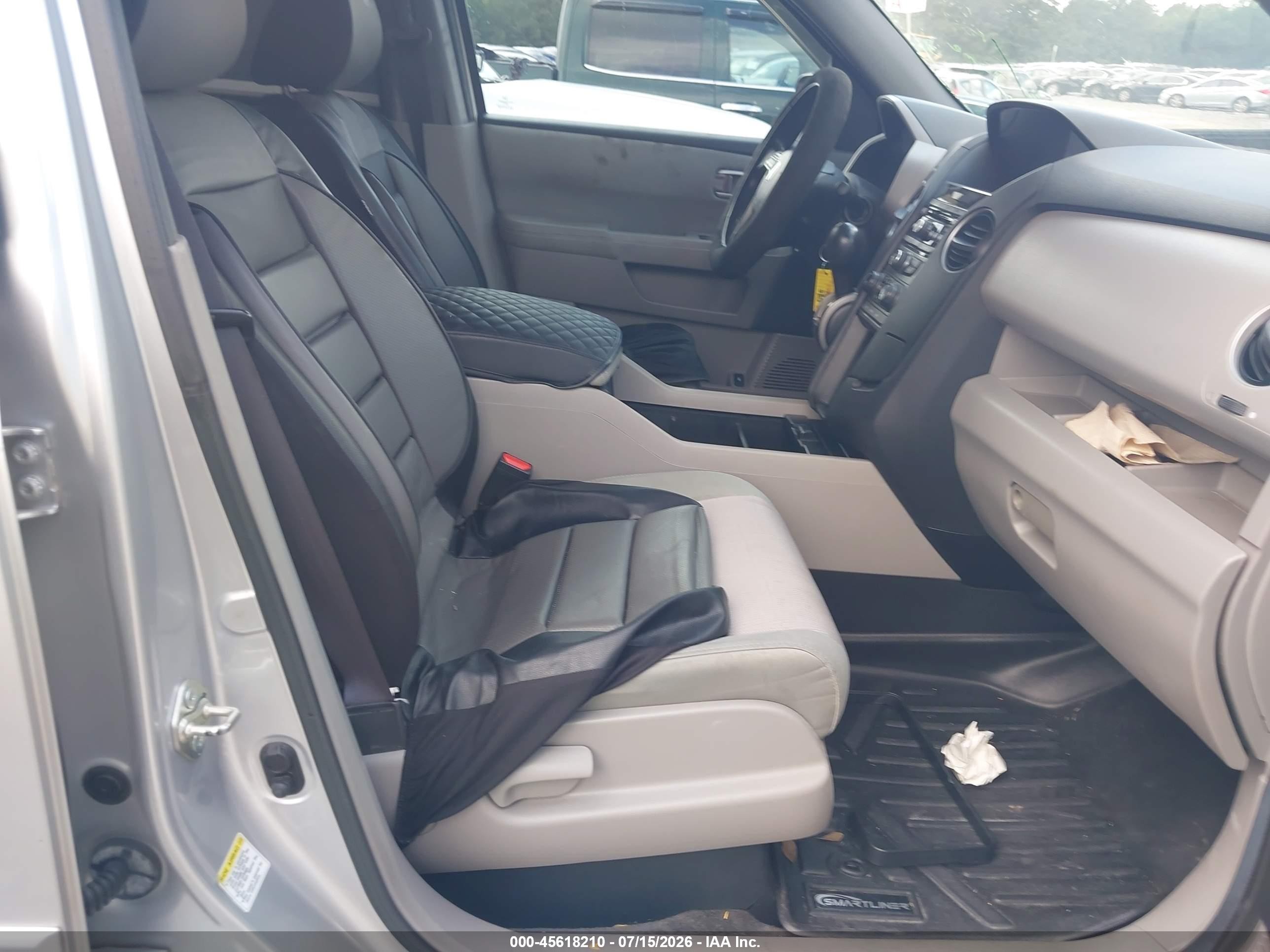 2013 Honda Pilot Ex Silver vin: 5FNYF3H40DB001831