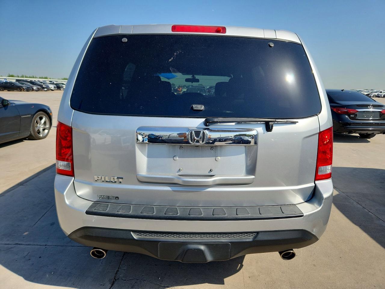 2013 Honda Pilot Ex Silver vin: 5FNYF3H40DB006950