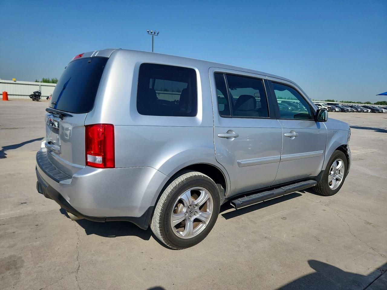 2013 Honda Pilot Ex Silver vin: 5FNYF3H40DB006950