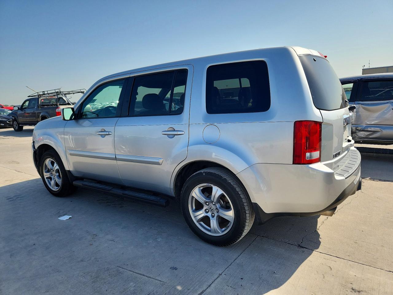 2013 Honda Pilot Ex Silver vin: 5FNYF3H40DB006950