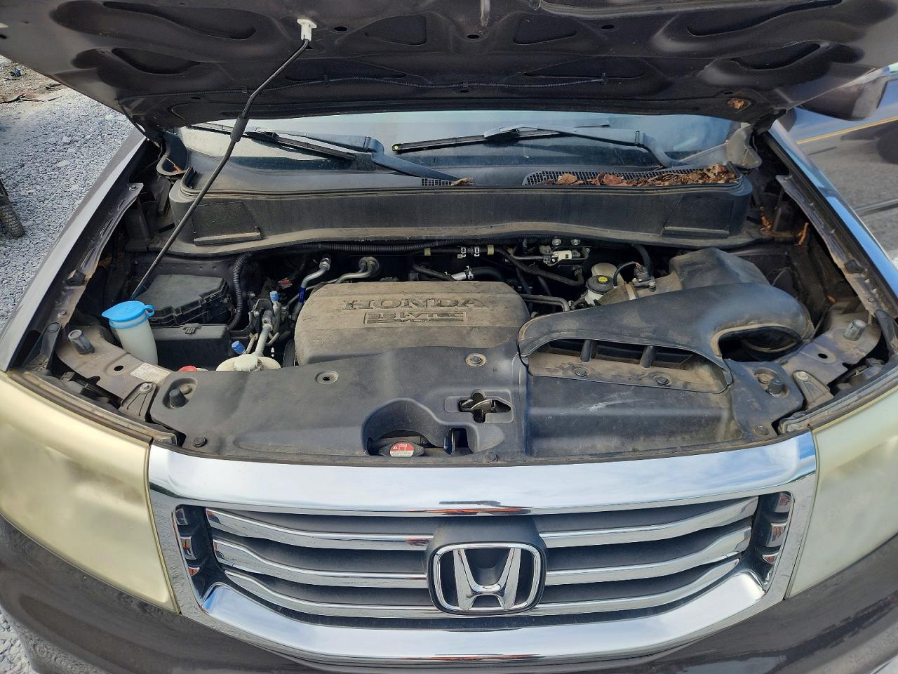2013 Honda Pilot Ex Gray vin: 5FNYF3H40DB032741