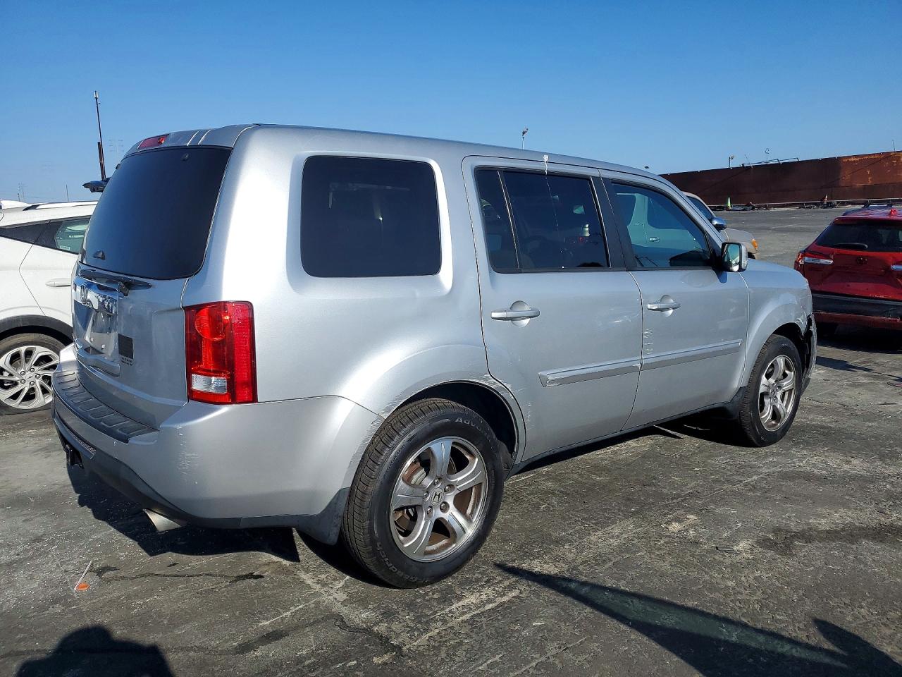 2013 Honda Pilot Ex Серебряный vin: 5FNYF3H40DB041729