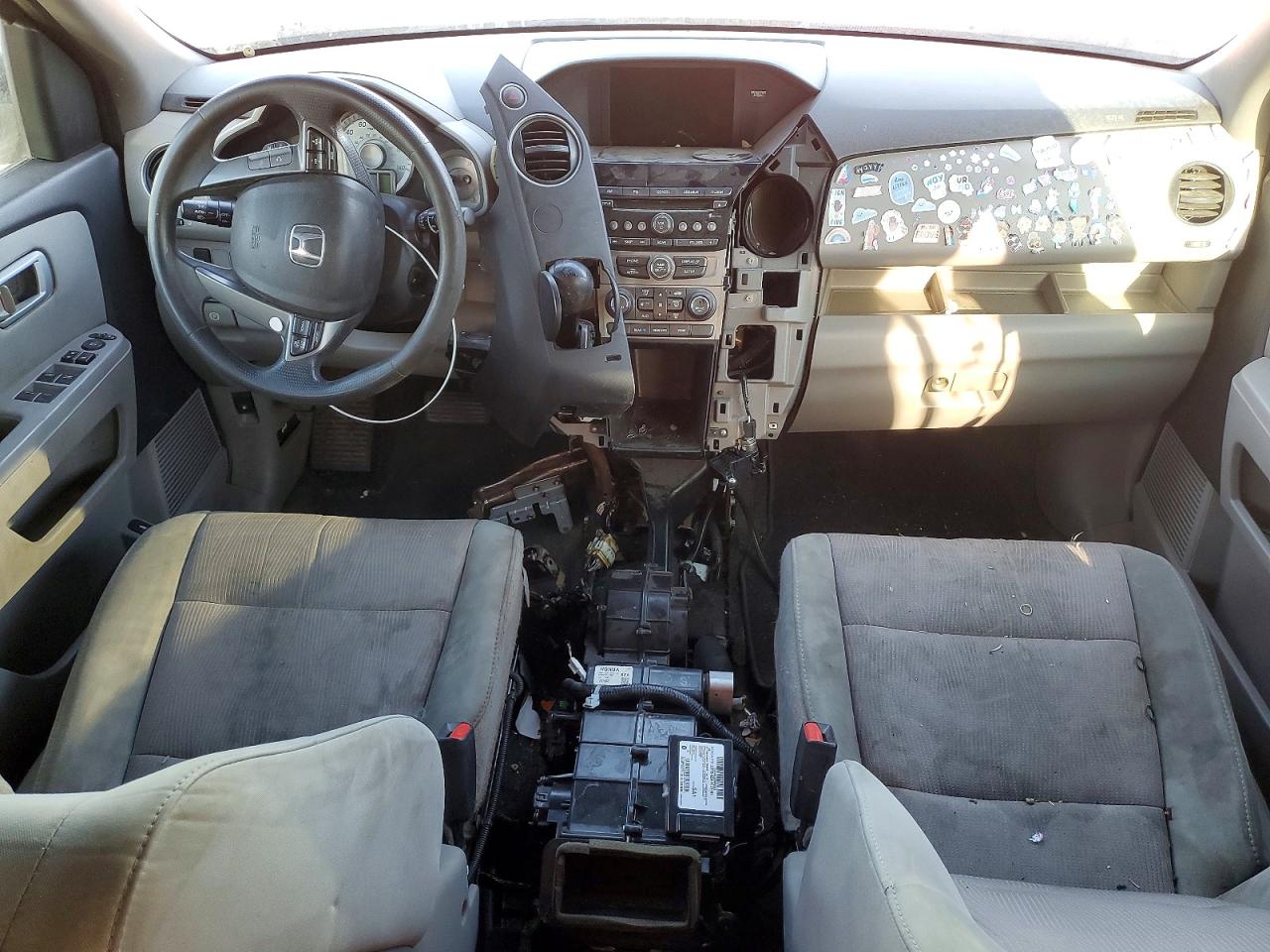 2014 Honda Pilot Ex Черный vin: 5FNYF3H40EB020381