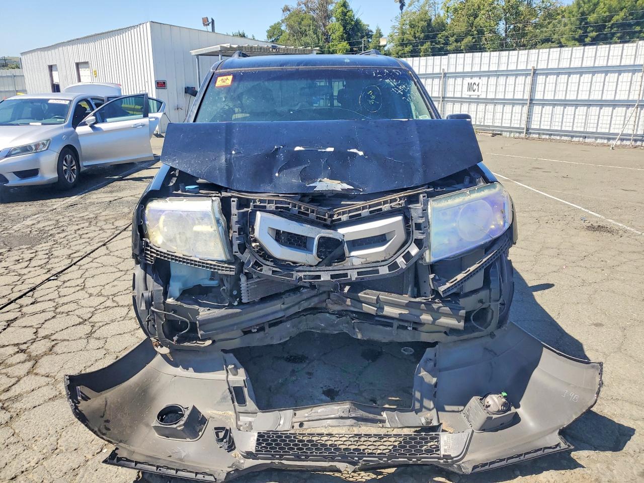 2011 Honda Pilot Ex Black vin: 5FNYF3H41BB002449