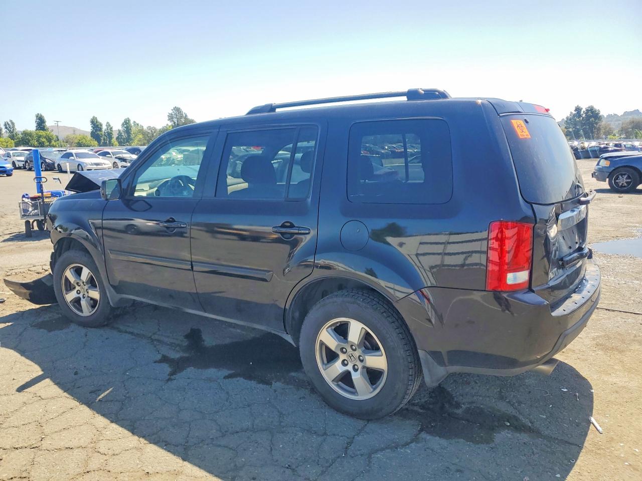 2011 Honda Pilot Ex Black vin: 5FNYF3H41BB002449