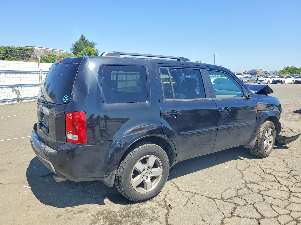 2011 Honda Pilot Ex Black vin: 5FNYF3H41BB002449