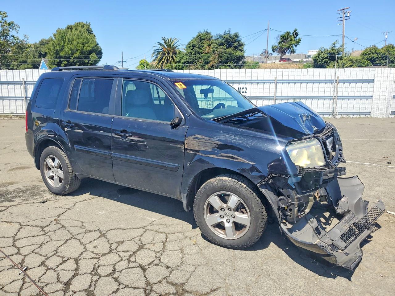 2011 Honda Pilot Ex Black vin: 5FNYF3H41BB002449