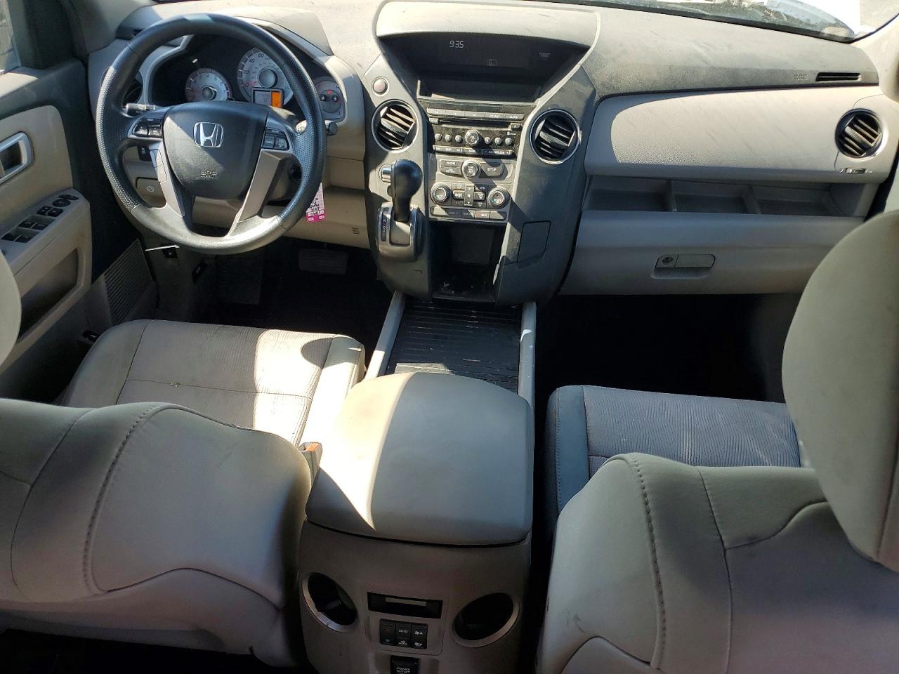 2012 Honda Pilot Ex White vin: 5FNYF3H41CB043388