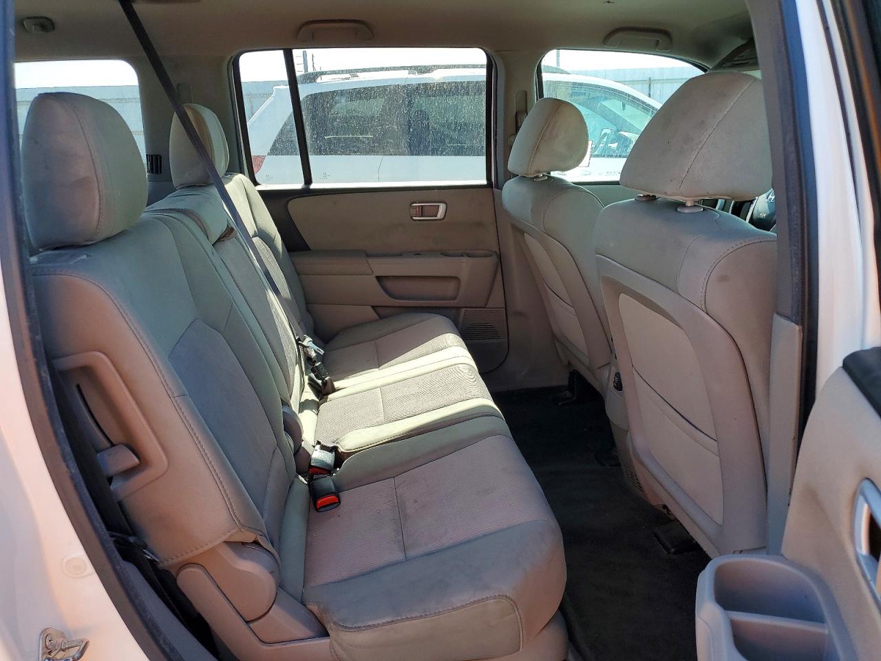 2012 Honda Pilot Ex White vin: 5FNYF3H41CB043388