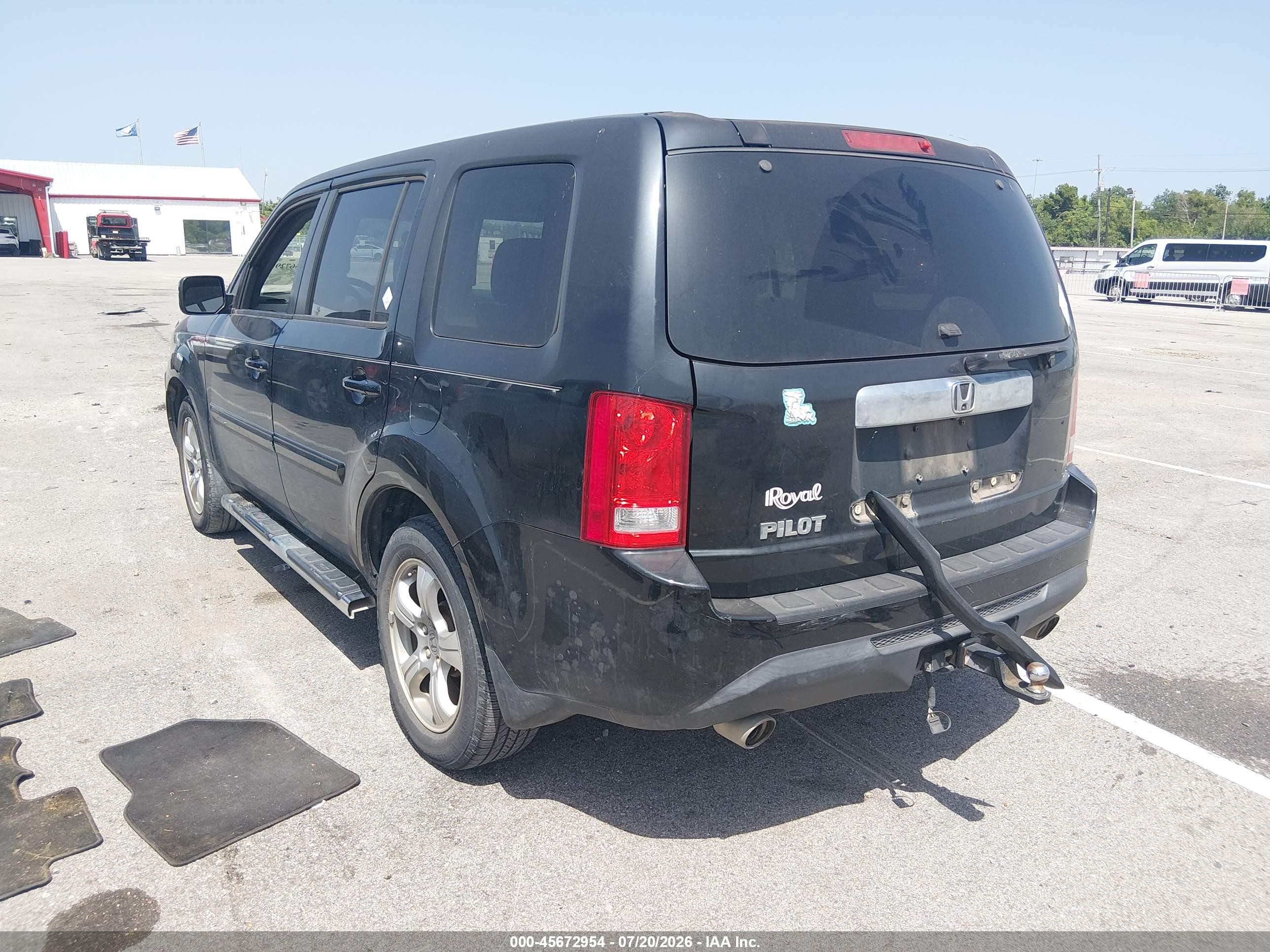 2015 Honda Pilot Ex Black vin: 5FNYF3H41FB018639
