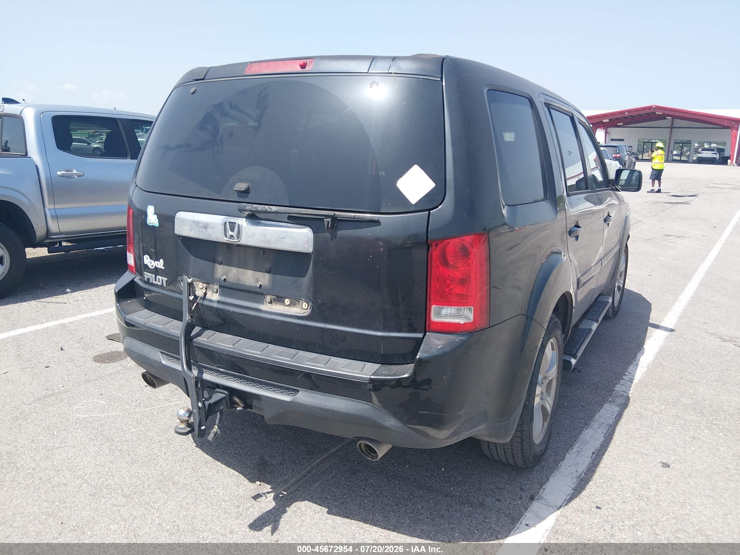 2015 Honda Pilot Ex Black vin: 5FNYF3H41FB018639