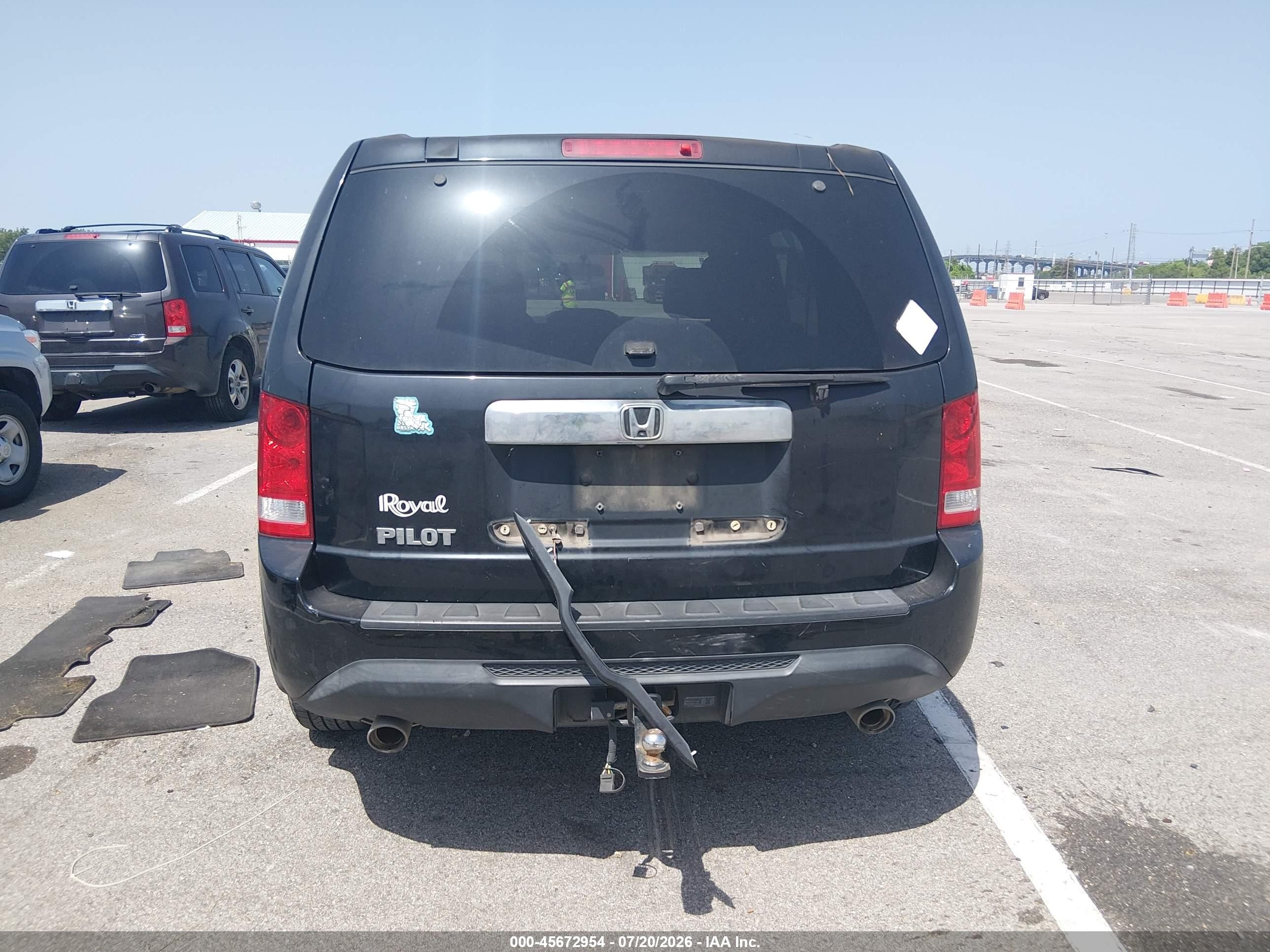 2015 Honda Pilot Ex Black vin: 5FNYF3H41FB018639