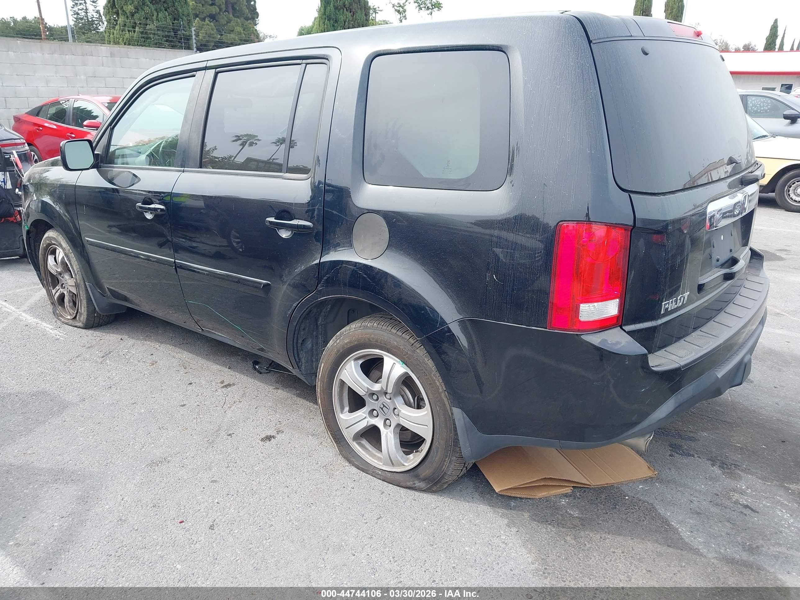 2015 Honda Pilot Ex Black vin: 5FNYF3H41FB030077