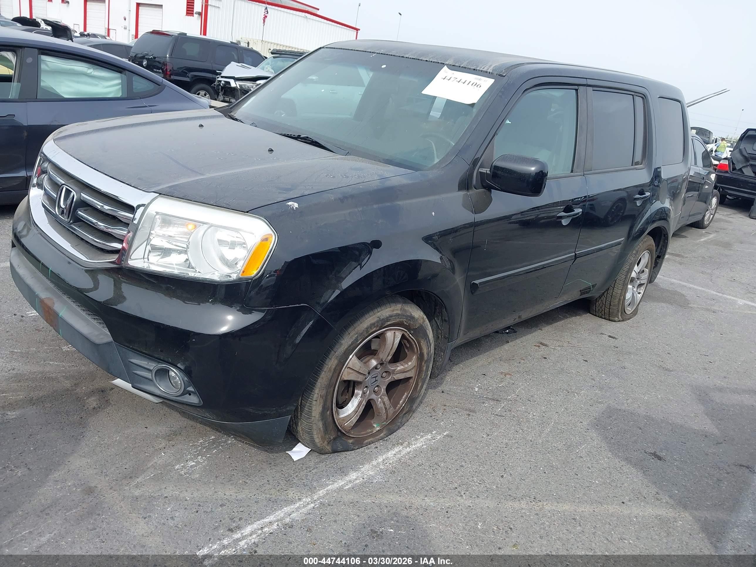 2015 Honda Pilot Ex Black vin: 5FNYF3H41FB030077