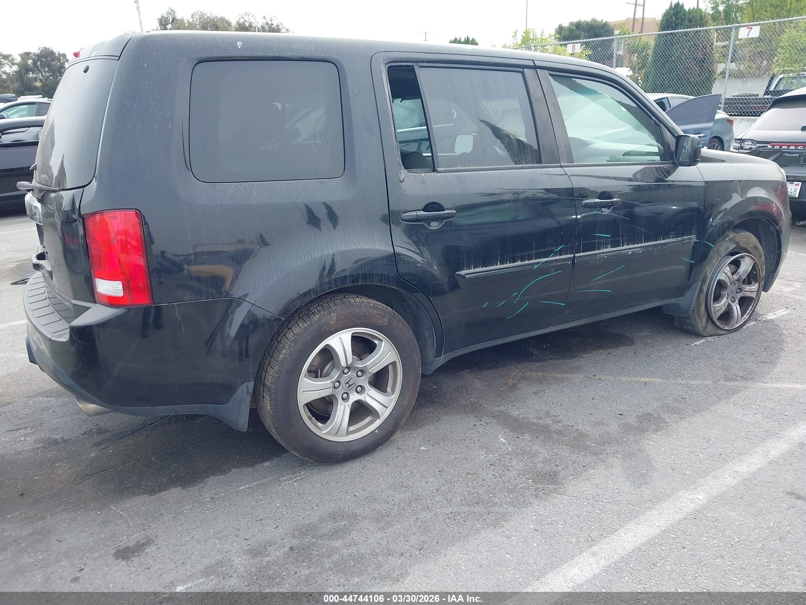 2015 Honda Pilot Ex Black vin: 5FNYF3H41FB030077