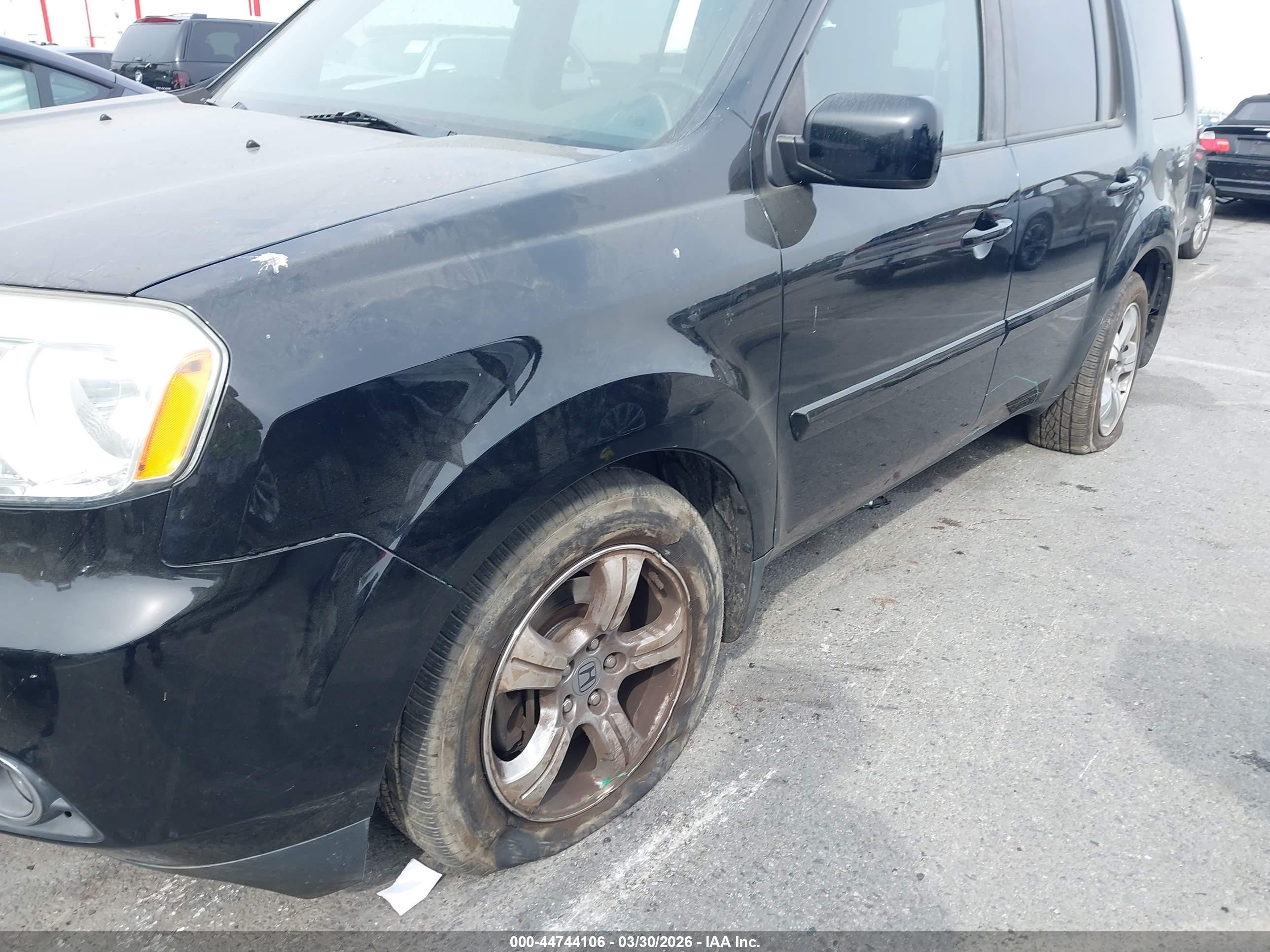 2015 Honda Pilot Ex Black vin: 5FNYF3H41FB030077
