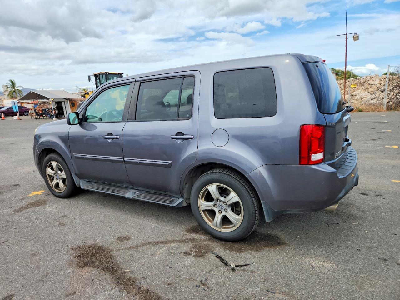 2015 Honda Pilot Ex Gray vin: 5FNYF3H41FB030628
