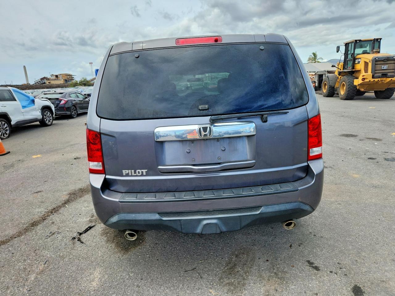2015 Honda Pilot Ex Gray vin: 5FNYF3H41FB030628