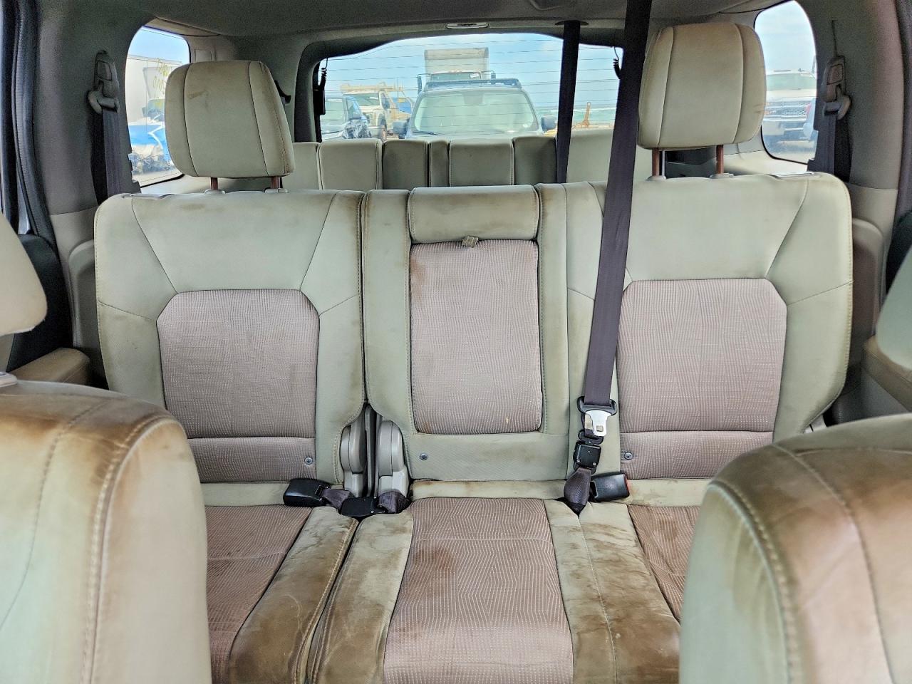 2015 Honda Pilot Ex Gray vin: 5FNYF3H41FB030628