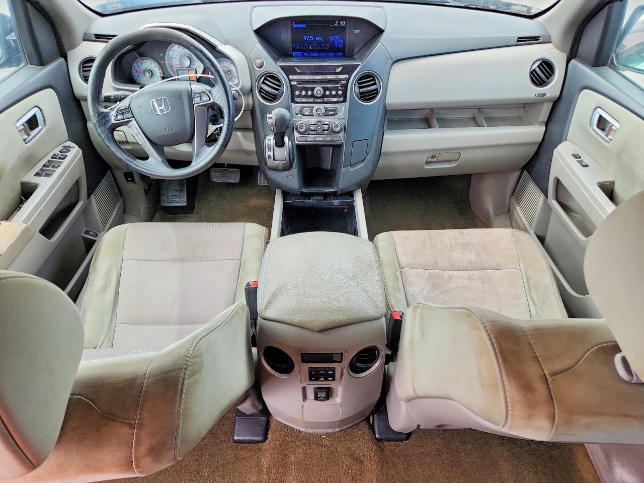 2015 Honda Pilot Ex Gray vin: 5FNYF3H41FB030628