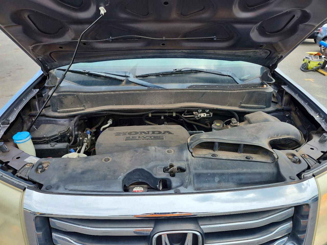 2015 Honda Pilot Ex Gray vin: 5FNYF3H41FB030628