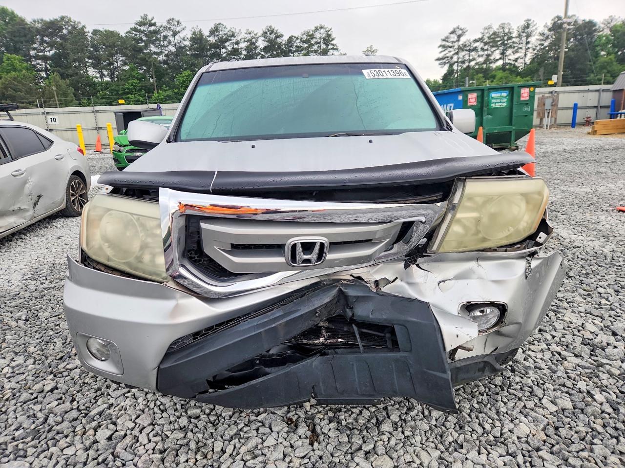 2011 Honda Pilot Ex Silver vin: 5FNYF3H42BB043785