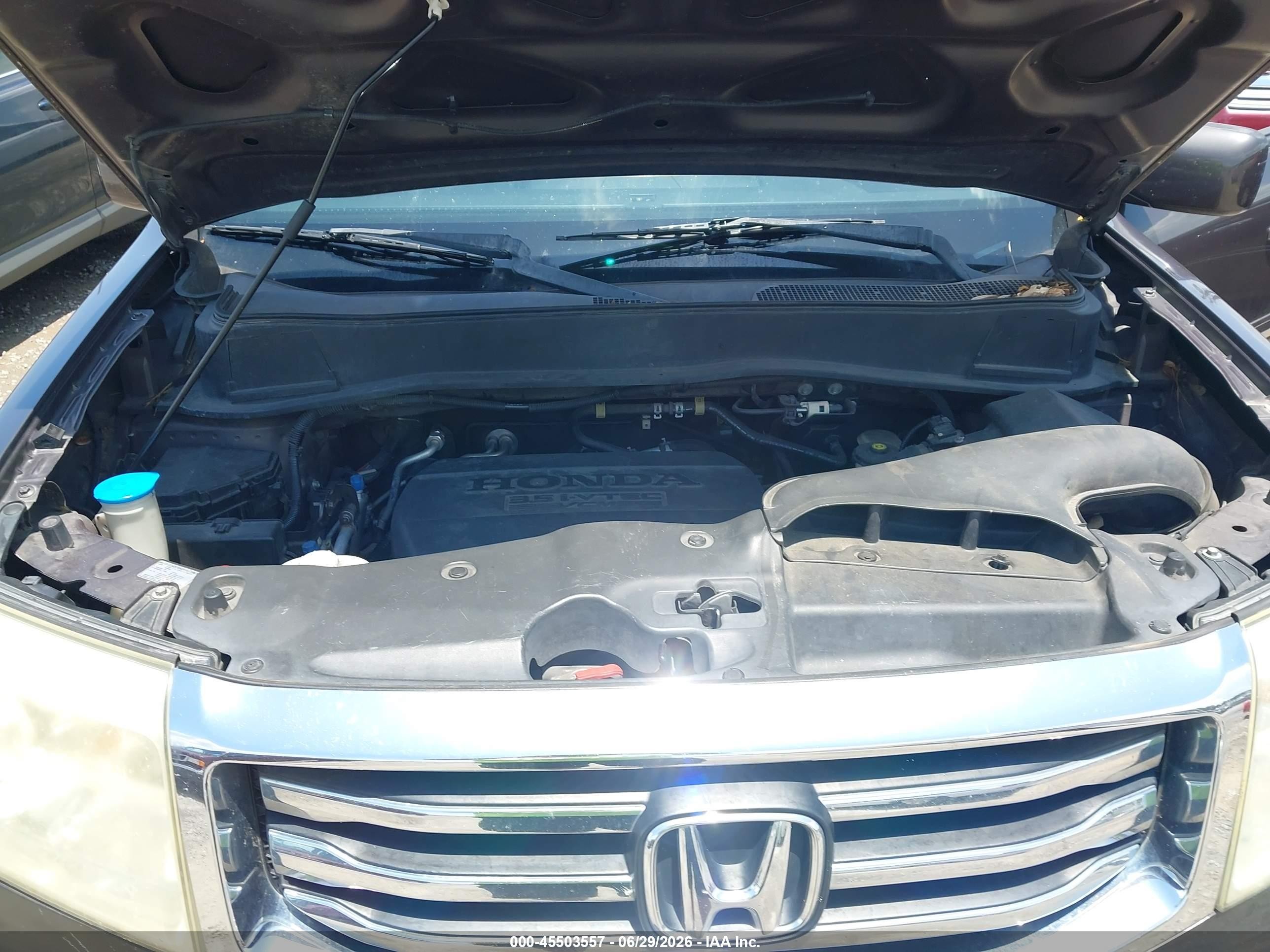 2013 Honda Pilot Ex Brown vin: 5FNYF3H42DB006884