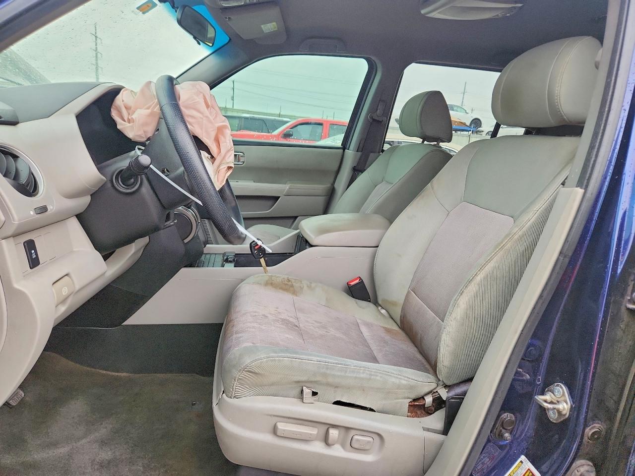 2013 Honda Pilot Ex Blue vin: 5FNYF3H42DB018582