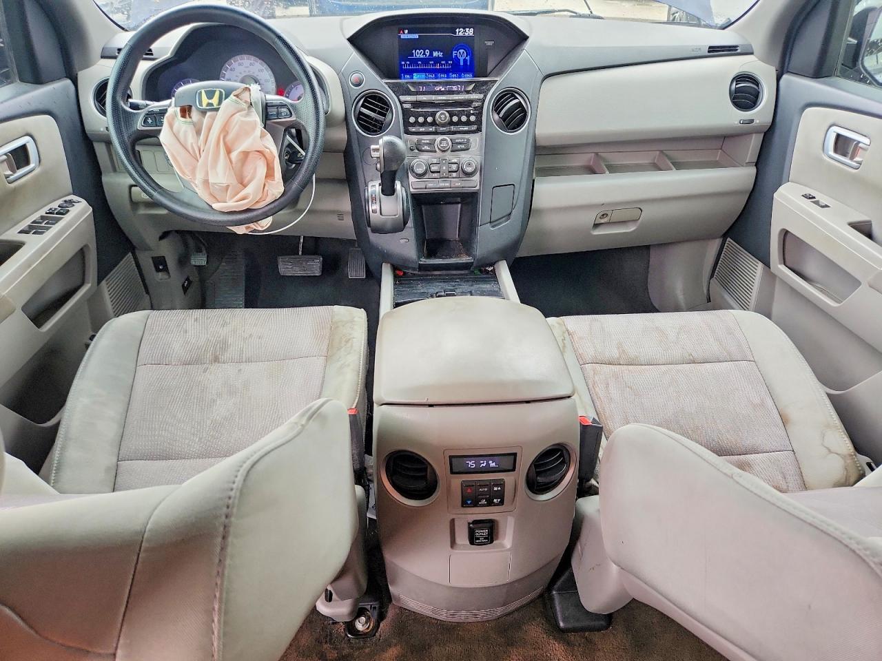 2013 Honda Pilot Ex Blue vin: 5FNYF3H42DB018582