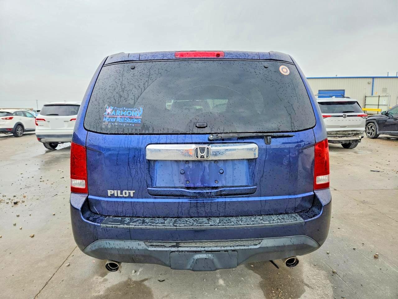 2013 Honda Pilot Ex Blue vin: 5FNYF3H42DB018582