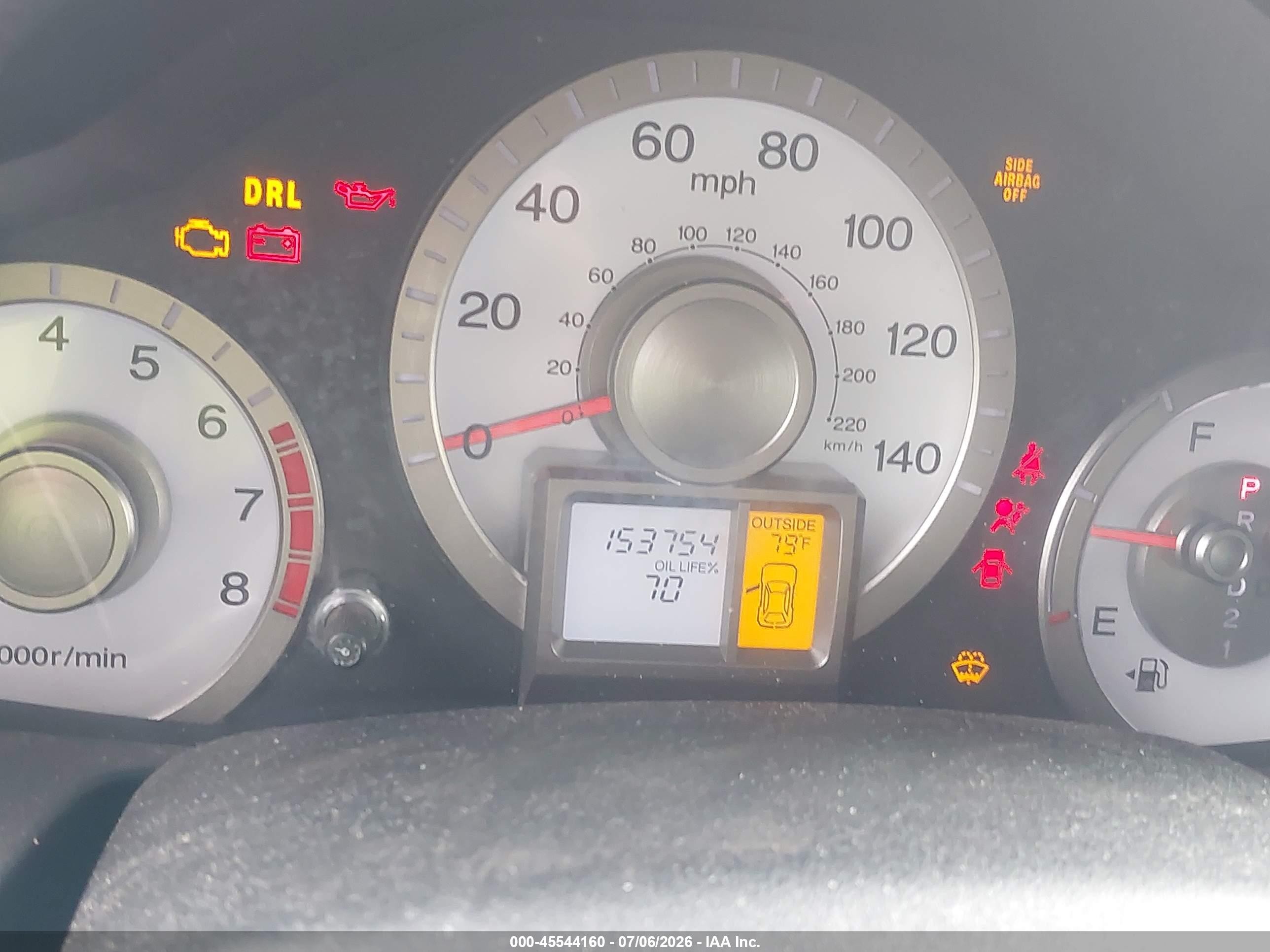 2010 Honda Pilot Ex Burgundy vin: 5FNYF3H43AB013757