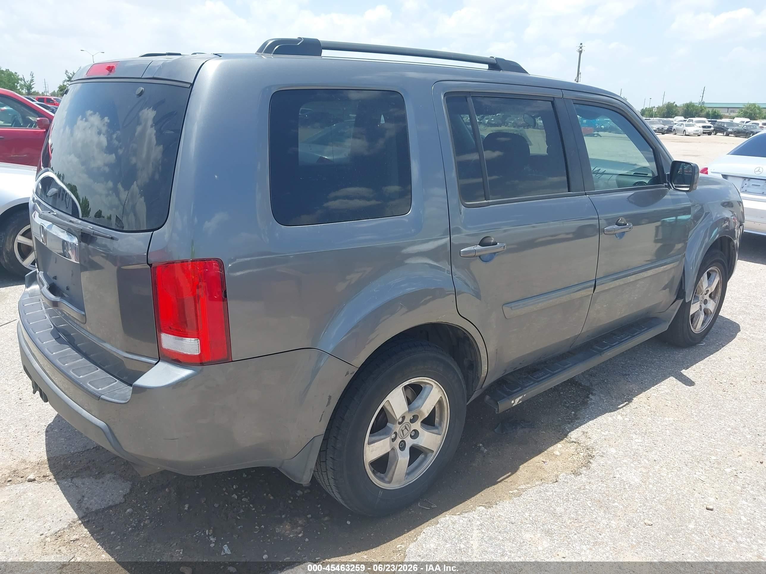 2011 Honda Pilot Ex Серый vin: 5FNYF3H43BB039356