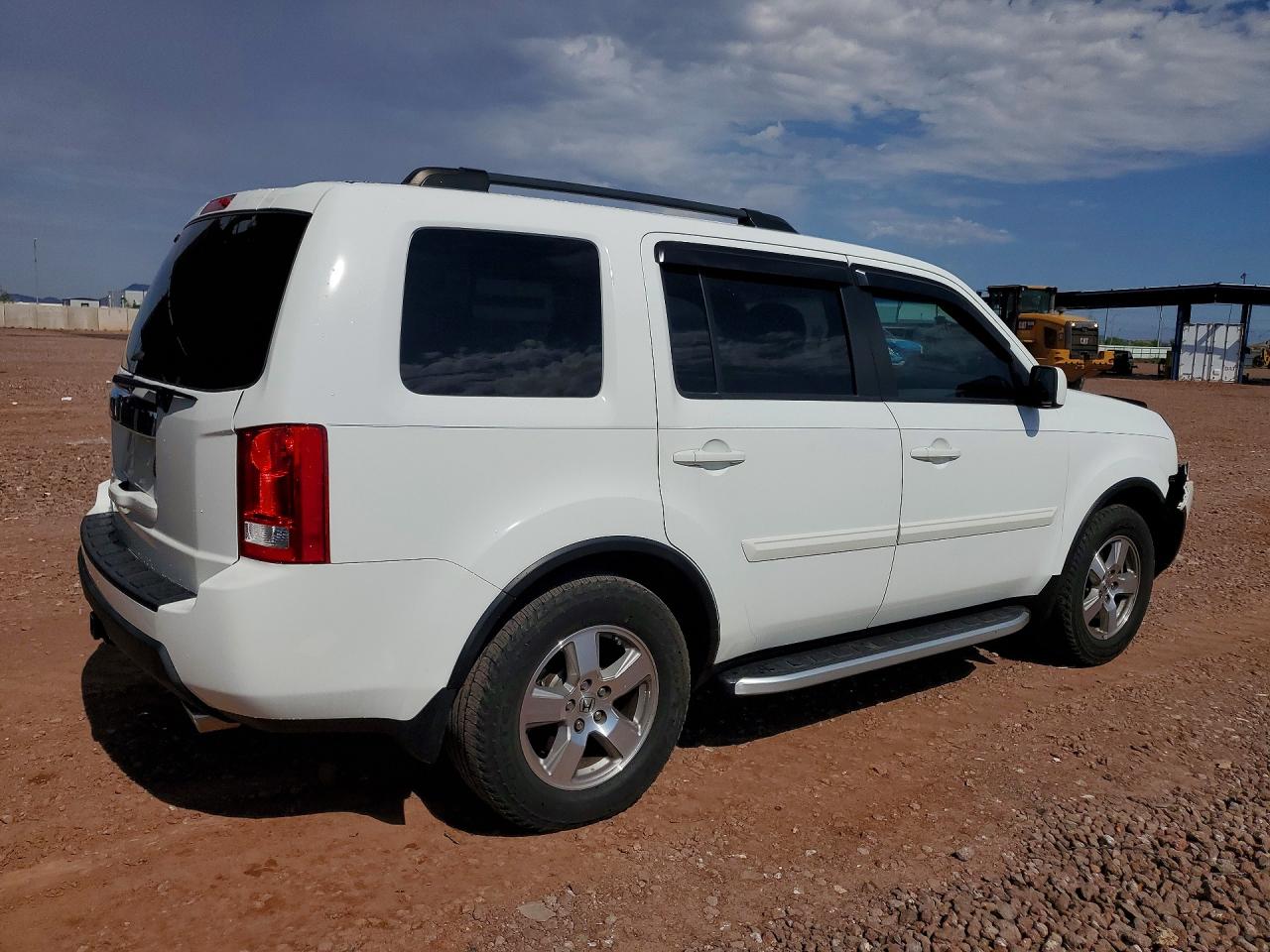2011 Honda Pilot Ex White vin: 5FNYF3H43BB049353