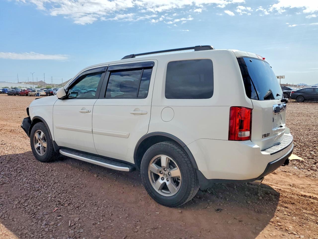 2011 Honda Pilot Ex White vin: 5FNYF3H43BB049353