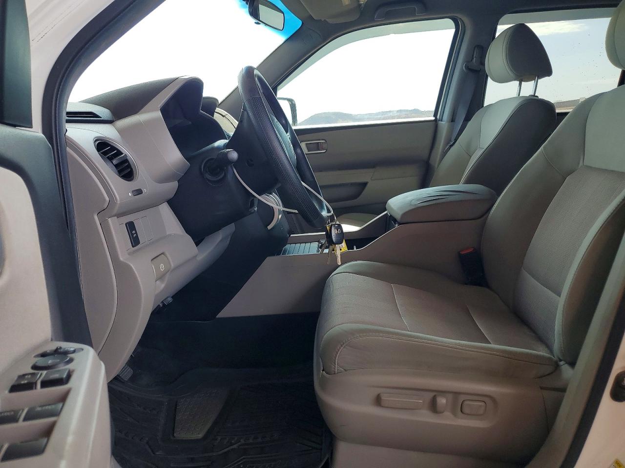 2011 Honda Pilot Ex White vin: 5FNYF3H43BB049353