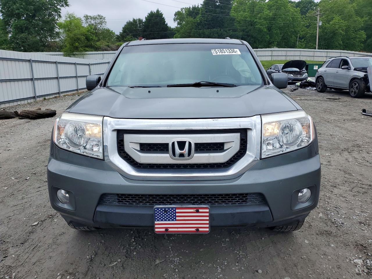 2011 Honda Pilot Ex Gray vin: 5FNYF3H43BB056786