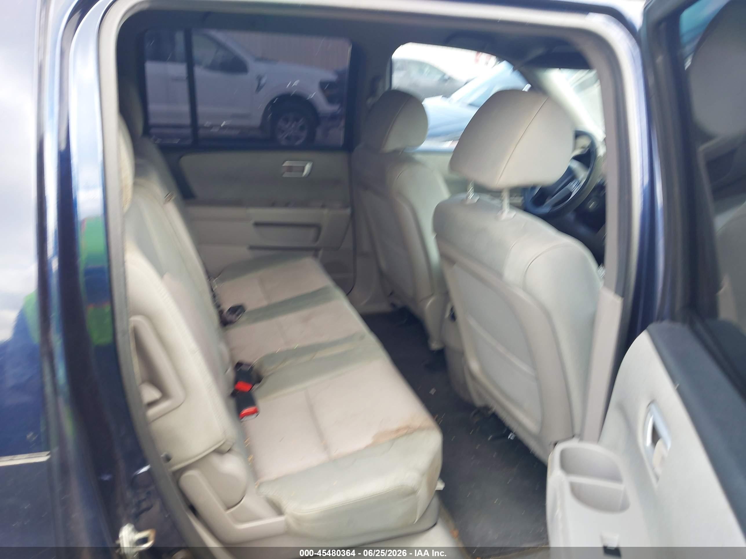 2013 Honda Pilot Ex Blue vin: 5FNYF3H43DB039344