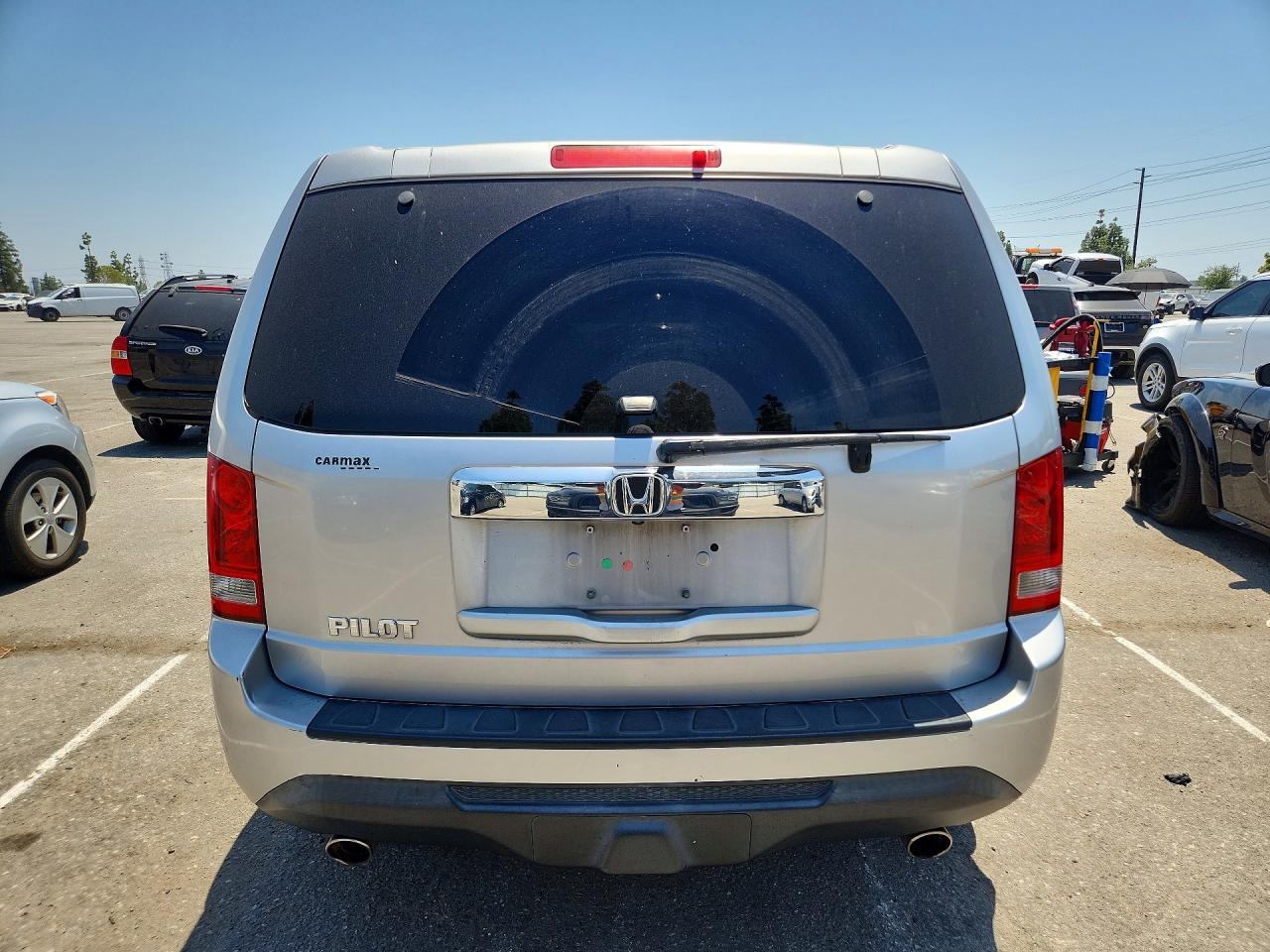 2014 Honda Pilot Ex Silver vin: 5FNYF3H43EB011139