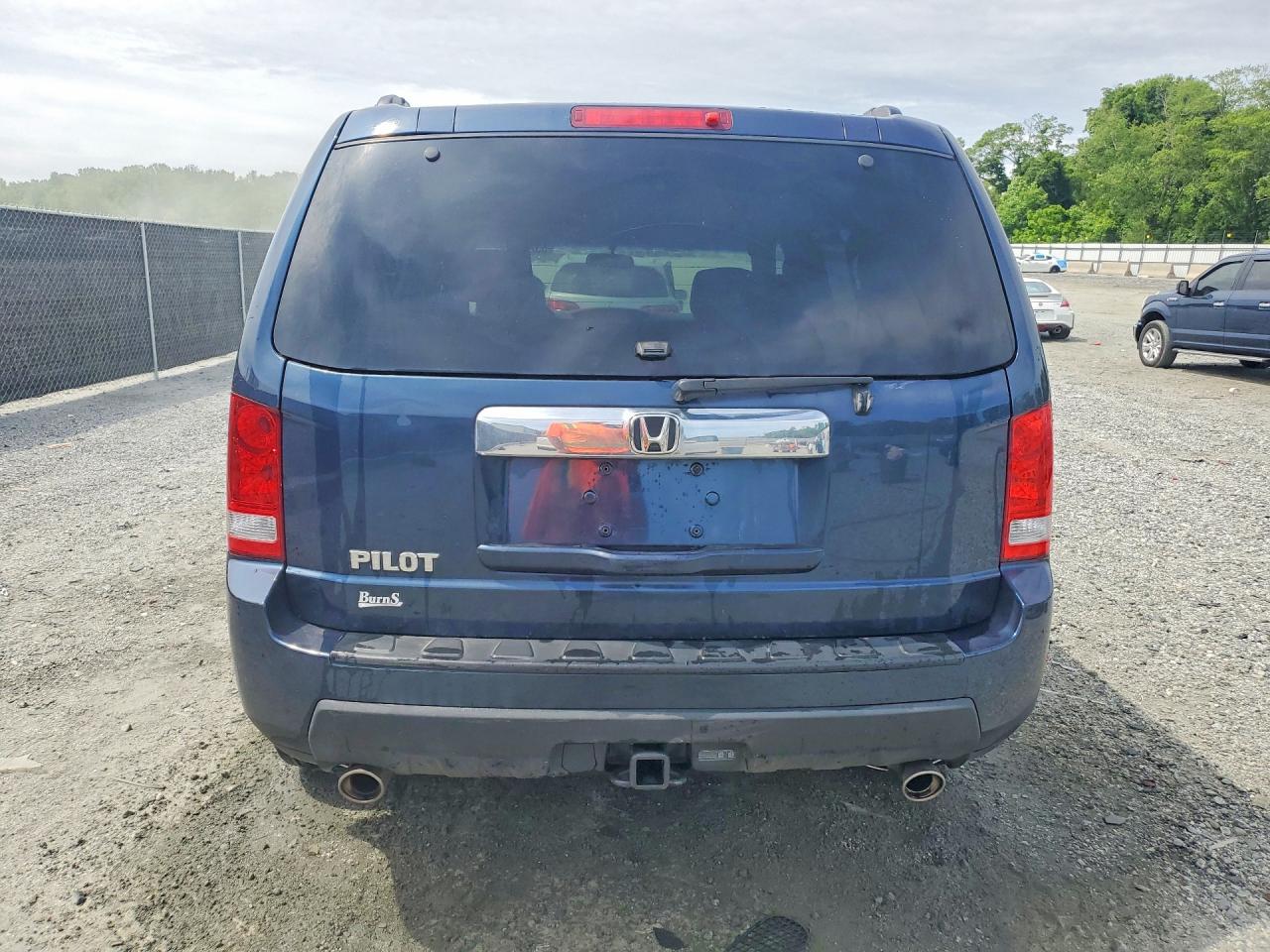 2010 Honda Pilot Ex Blue vin: 5FNYF3H44AB014450