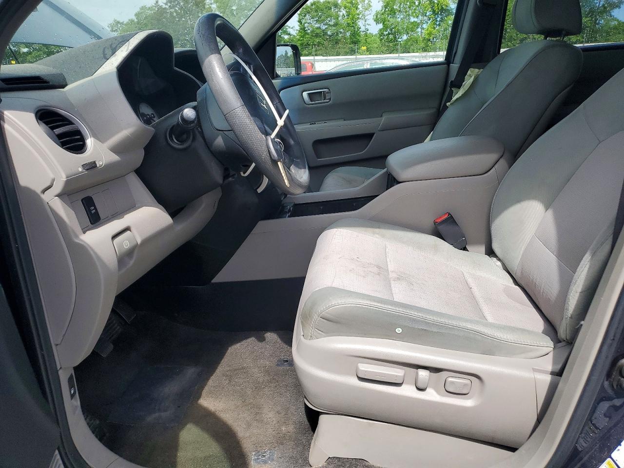 2010 Honda Pilot Ex Blue vin: 5FNYF3H44AB014450