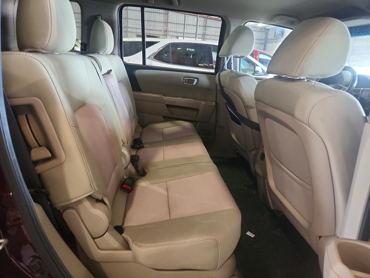 2012 Honda Pilot Ex Maroon vin: 5FNYF3H44CB036841
