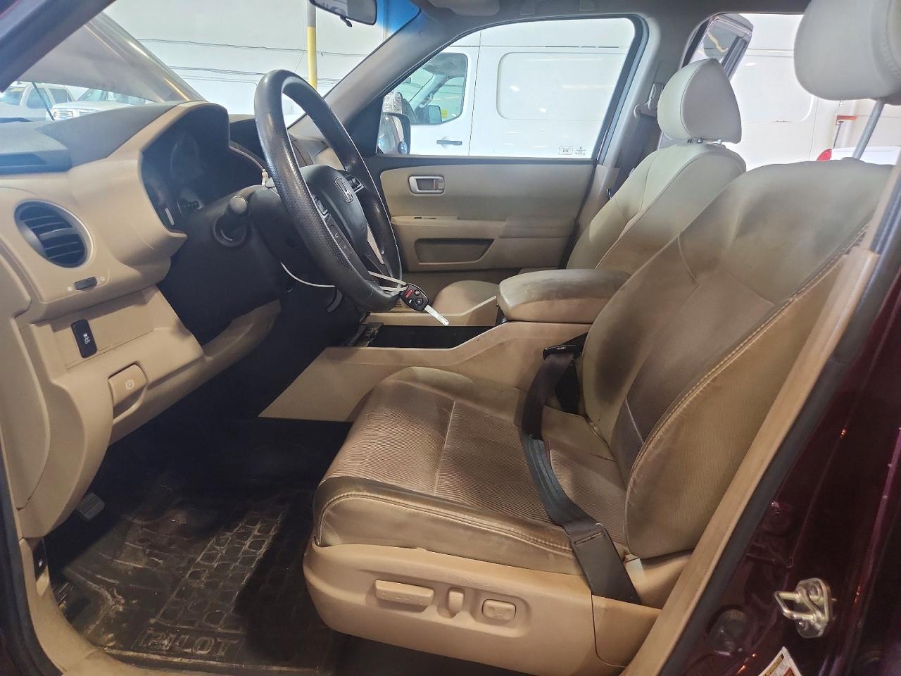 2012 Honda Pilot Ex Maroon vin: 5FNYF3H44CB036841